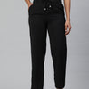 Popnetic Women Textured High-Rise Straight Fit Parallel Trousers