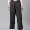 Popnetic Flat-Front High-Rise Pure Cotton Cargos