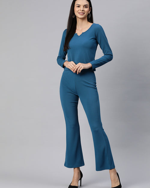 Teal Solid Co-Ords