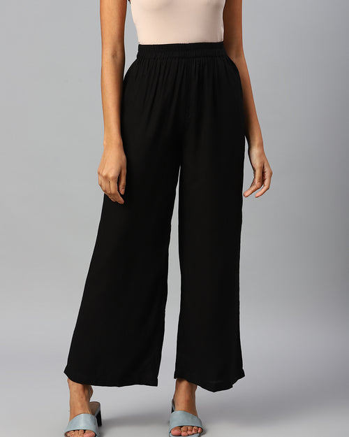 Women Black Palazzos