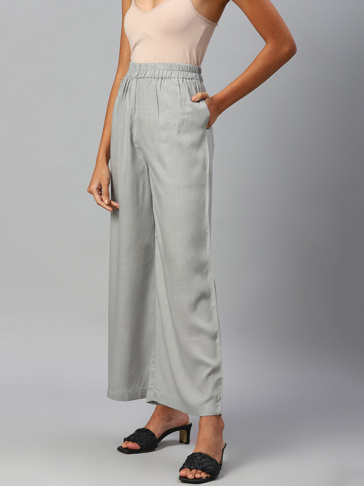 Women Grey Palazzos