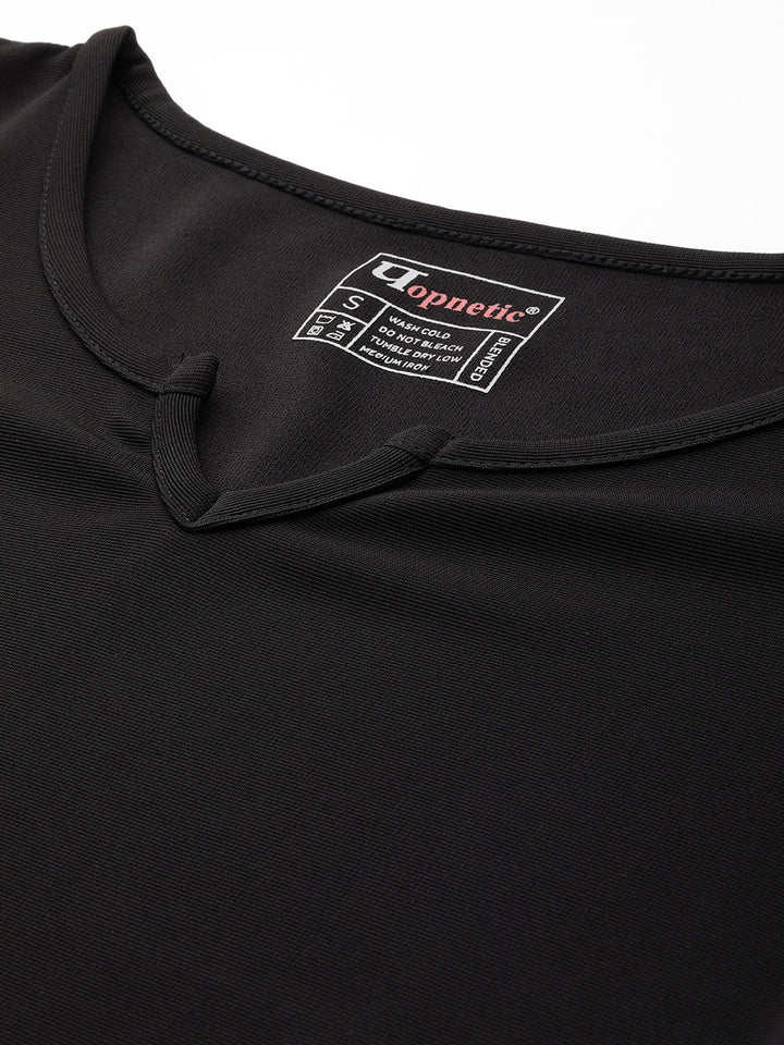 Black Solid Co-Ords
