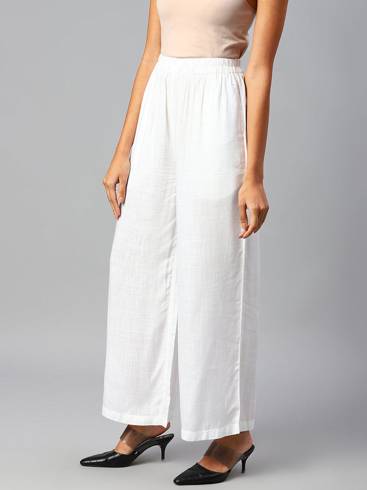 Women White Palazzos