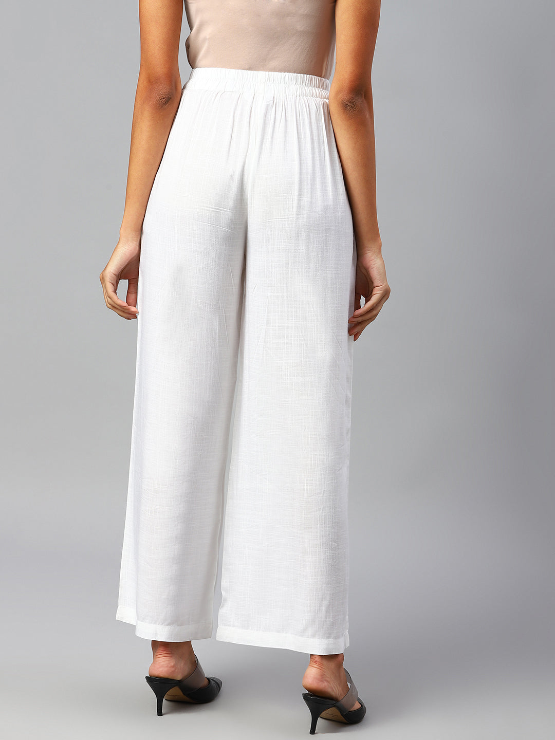 Women White Palazzos