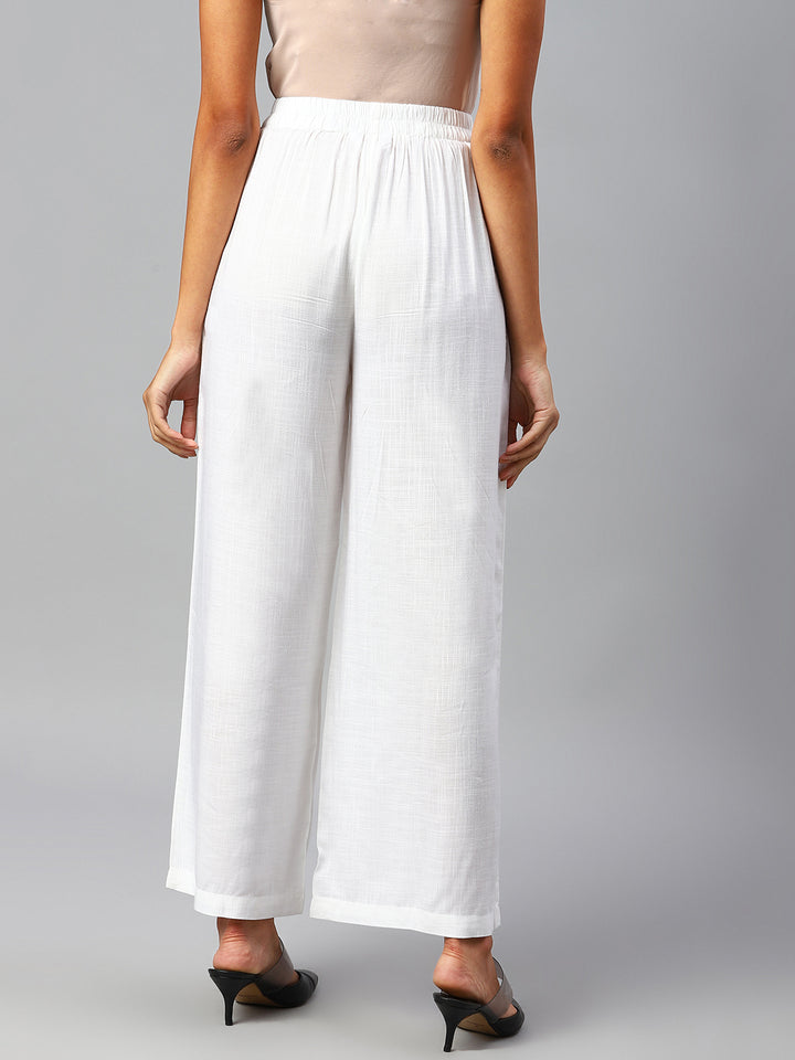 Women White Palazzos