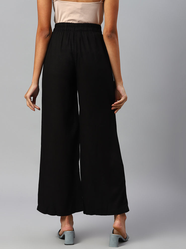 Women Black Palazzos