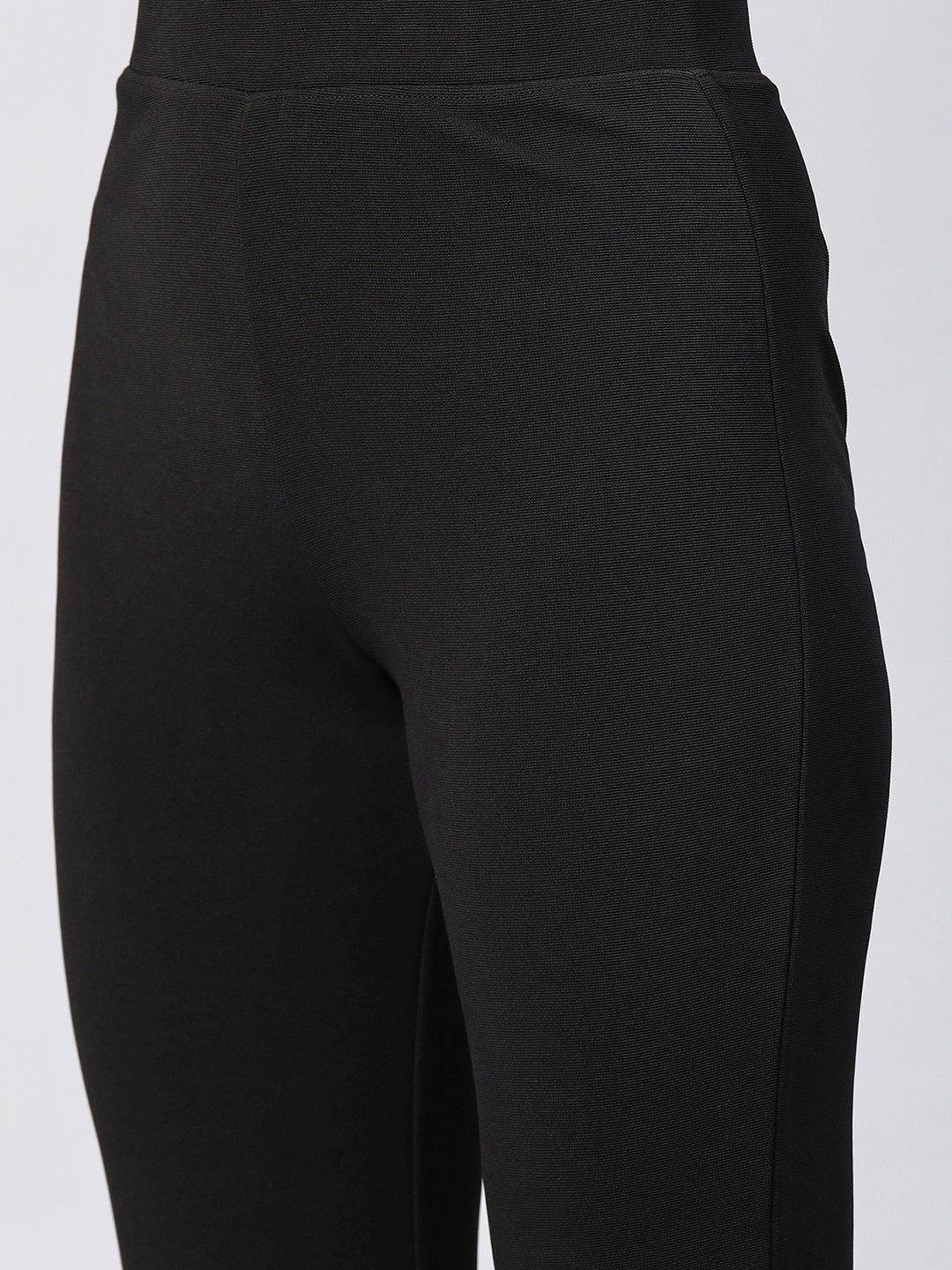 Black Solid Co-Ords