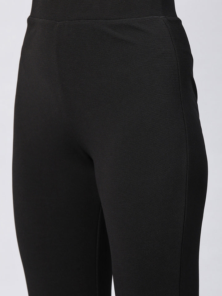 Black Solid Co-Ords