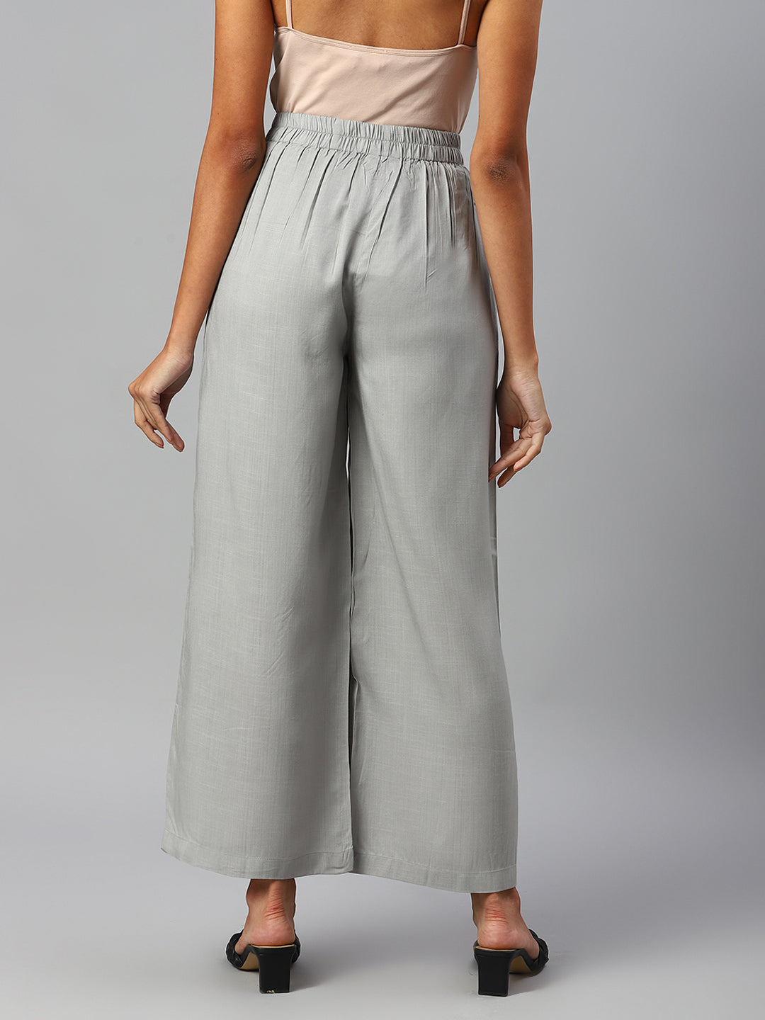 Women Grey Palazzos