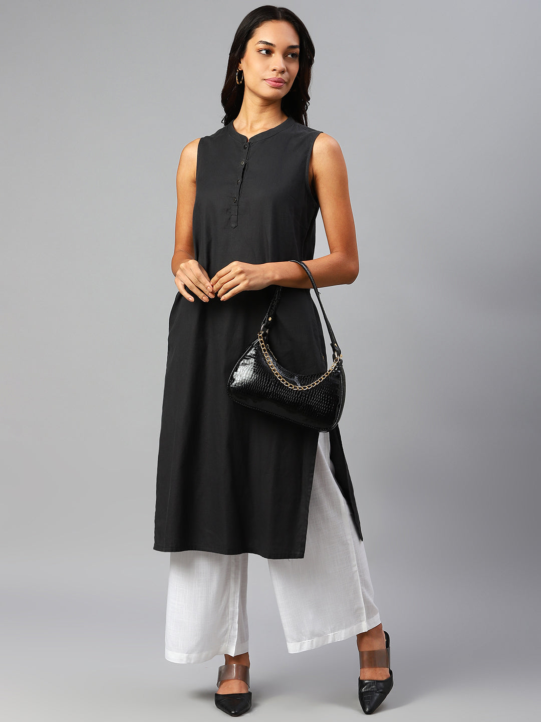Women White Palazzos