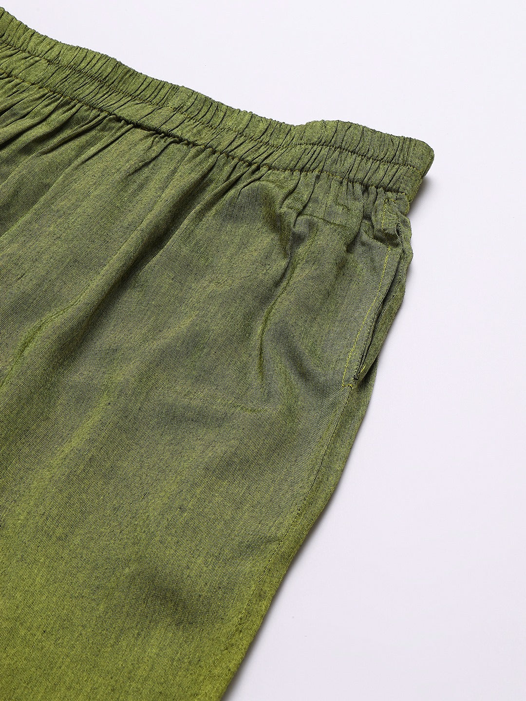 Women Olive Green Palazzos