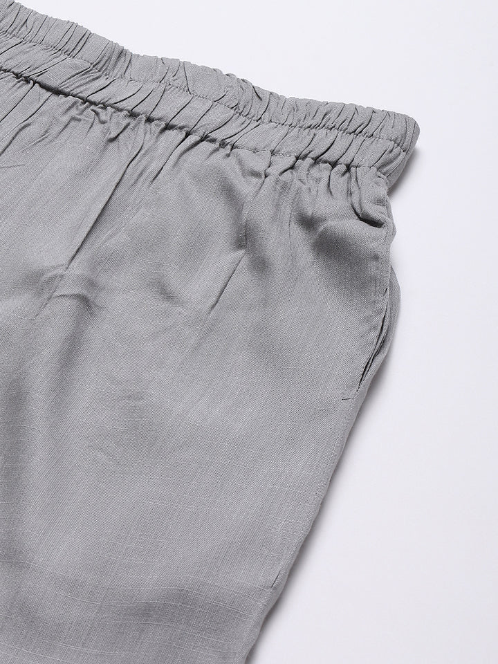 Women Grey Palazzos