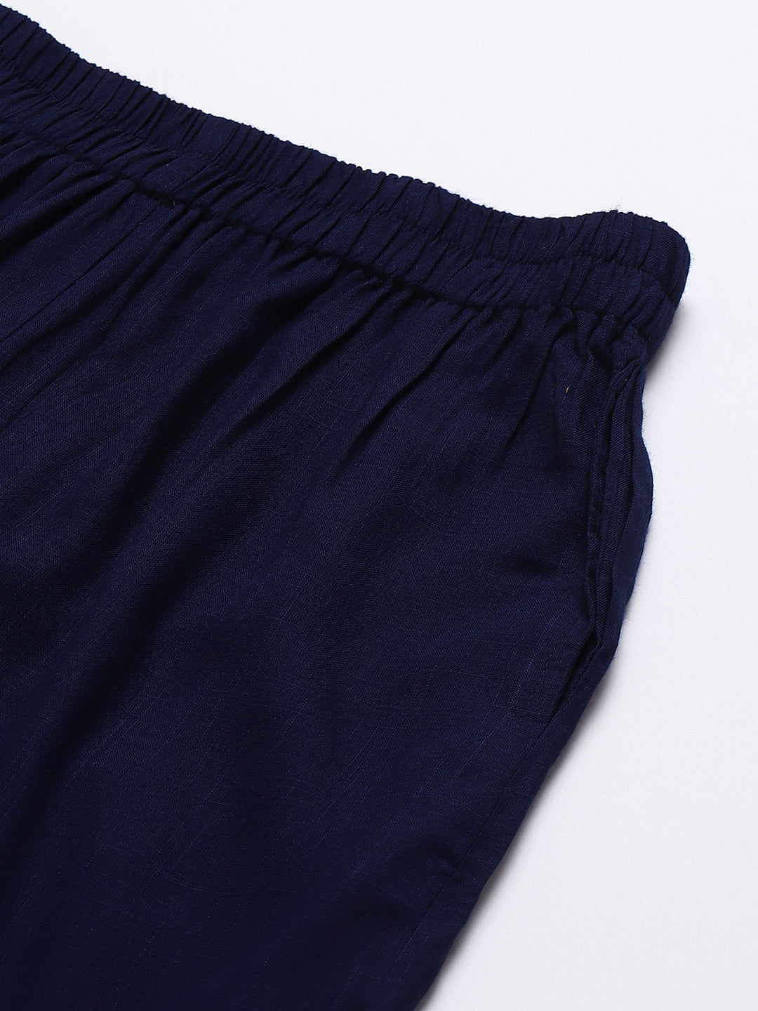 Women Navy Blue Palazzos