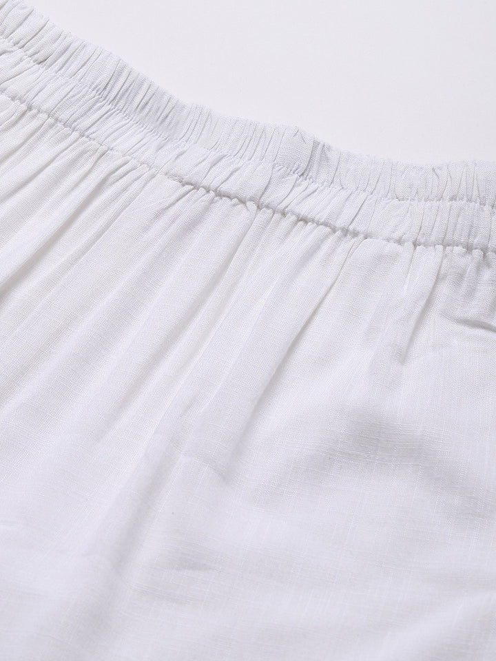 Women White Palazzos