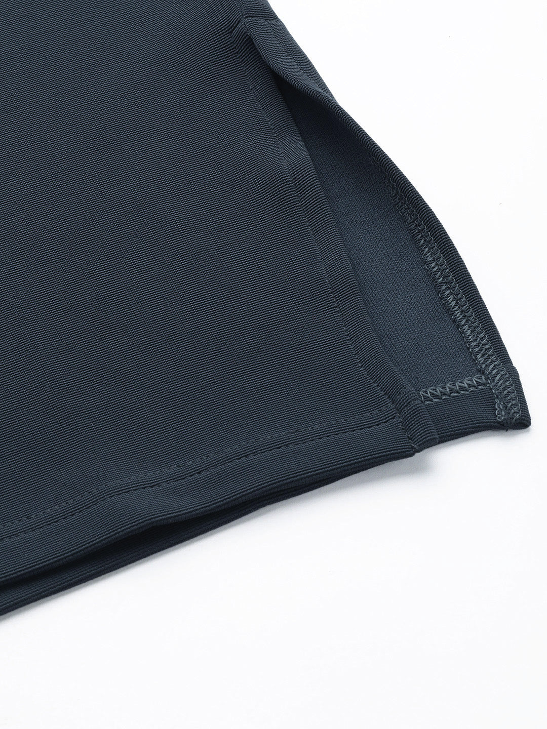 Charcoal Side Slit Pencil Skirt