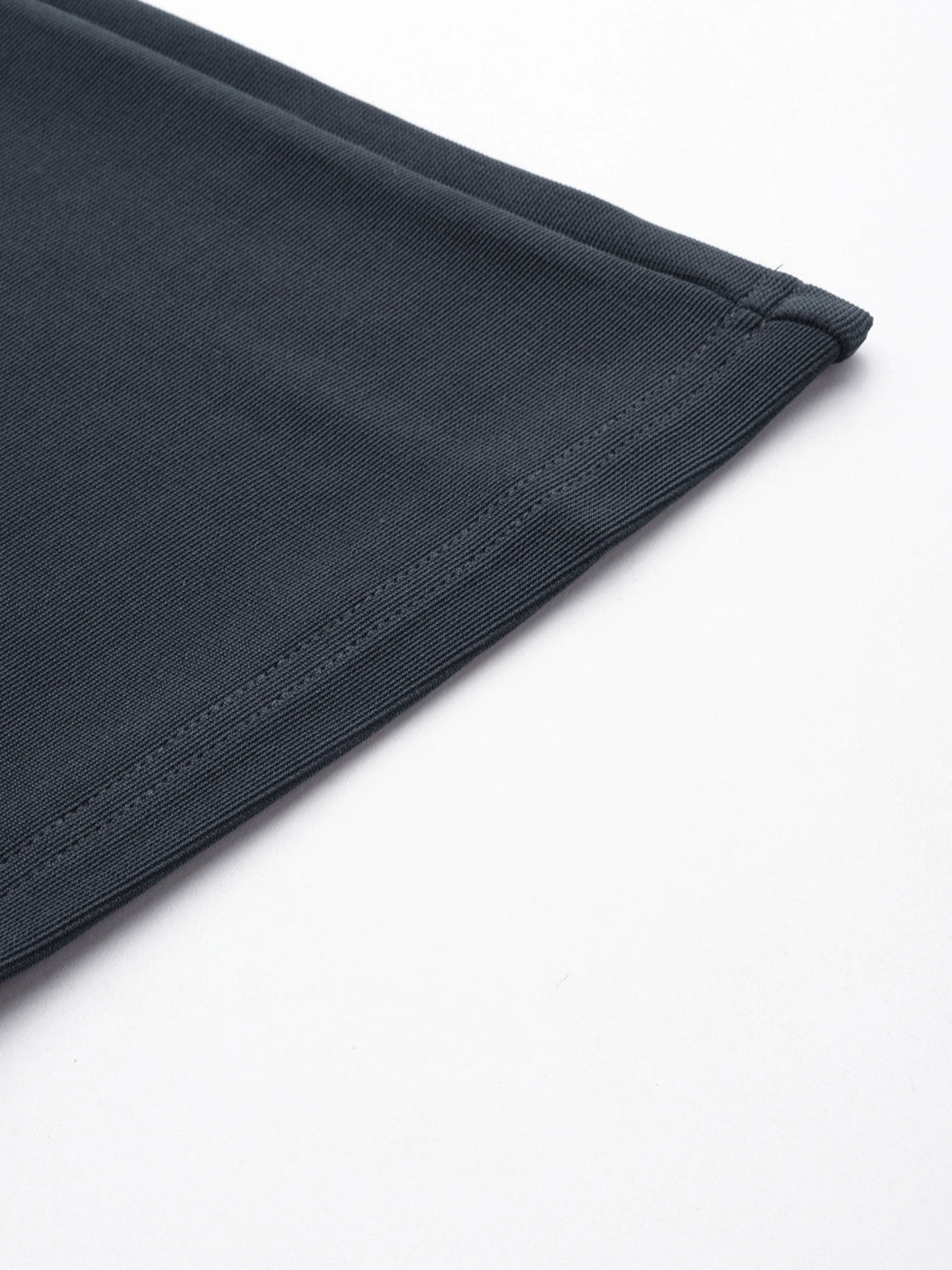 Charcoal Slim Fit High-Rise Bootcut Trousers