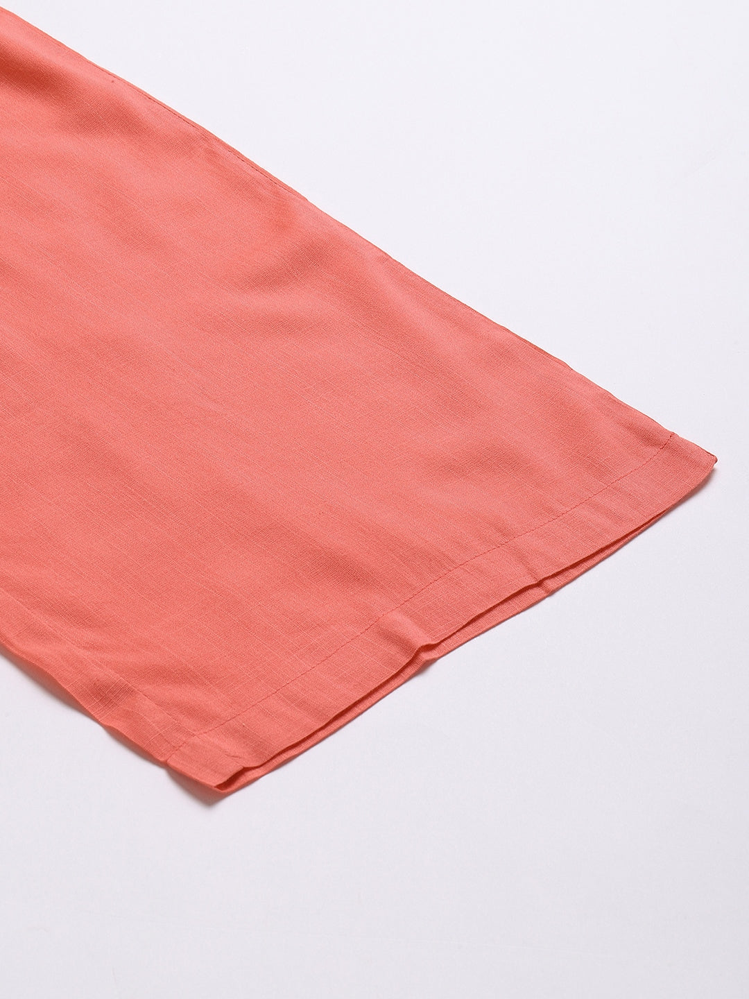 Women Peach-Coloured Palazzos