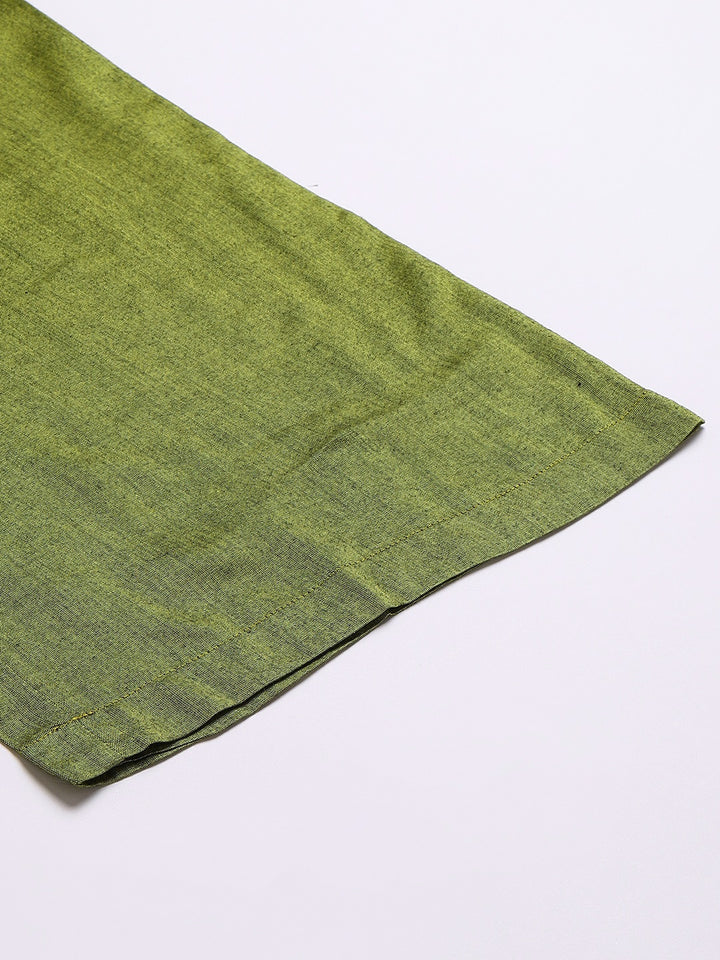 Women Olive Green Palazzos