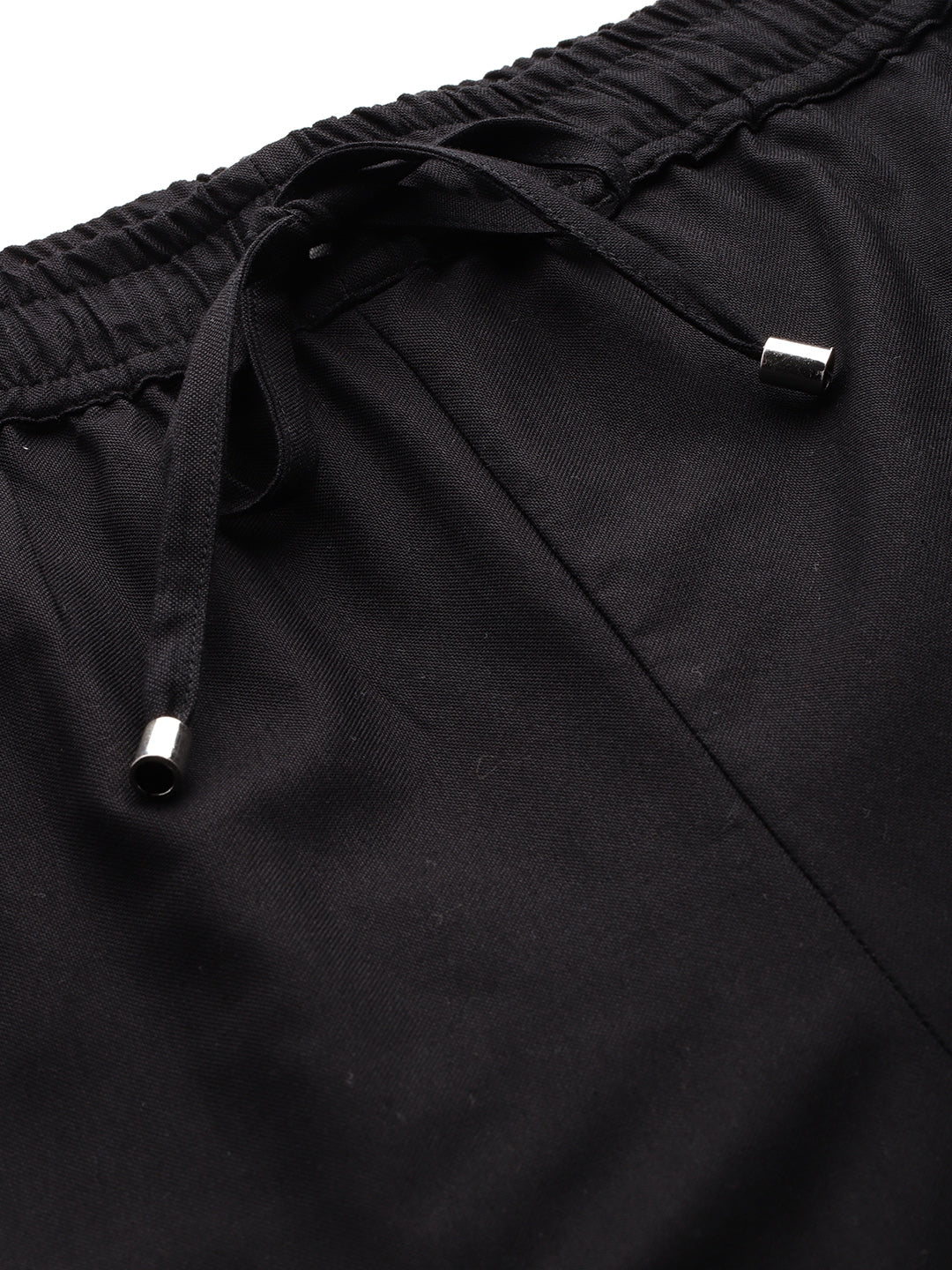 Popnetic Women Pure Cotton High-Rise Cargo Style Joggers Trousers