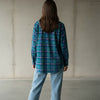 Popnetic Women Tartan Checks Checked Casual Shirt