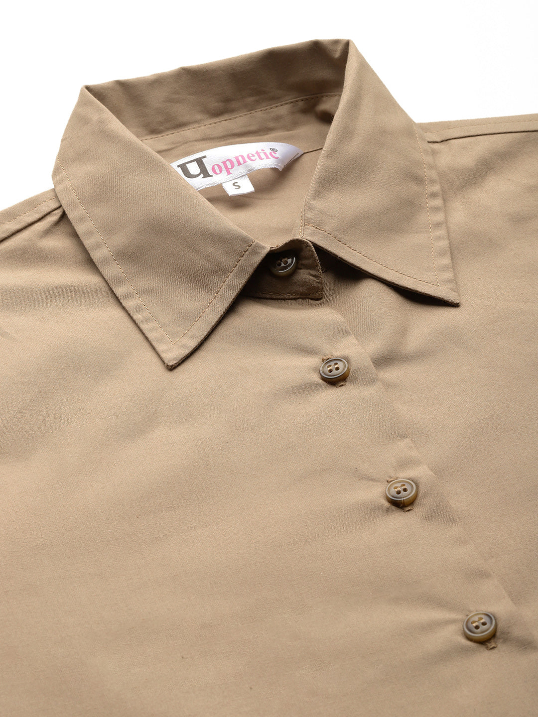 Popnetic Women Smart Pure Cotton Formal Shirt