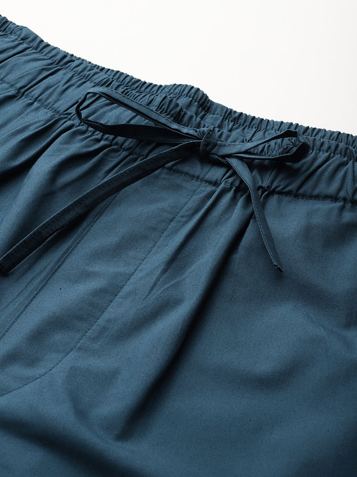 Popnetic Loose Fit High-Rise Pure Cotton Parachute Cargo Trouser