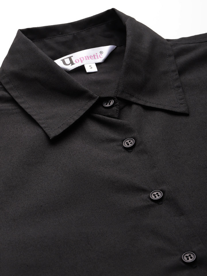 Popnetic Women Smart Pure Cotton Formal Shirt