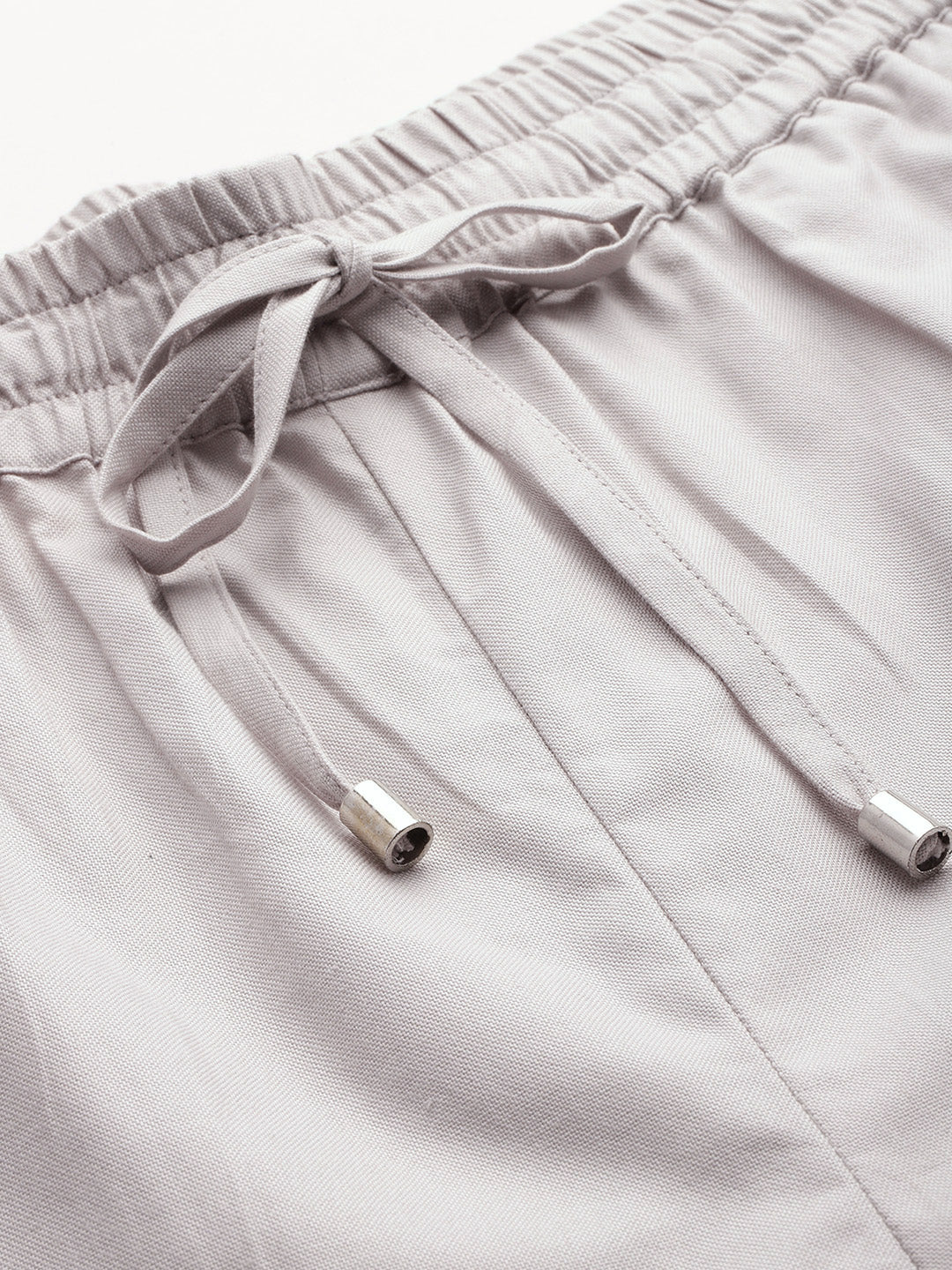 Popnetic Women Pure Cotton High-Rise Joggers Trousers
