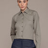 Popnetic Women Smart Pure Cotton Formal Shirt
