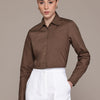 Popnetic Women Smart Pure Cotton Formal Shirt
