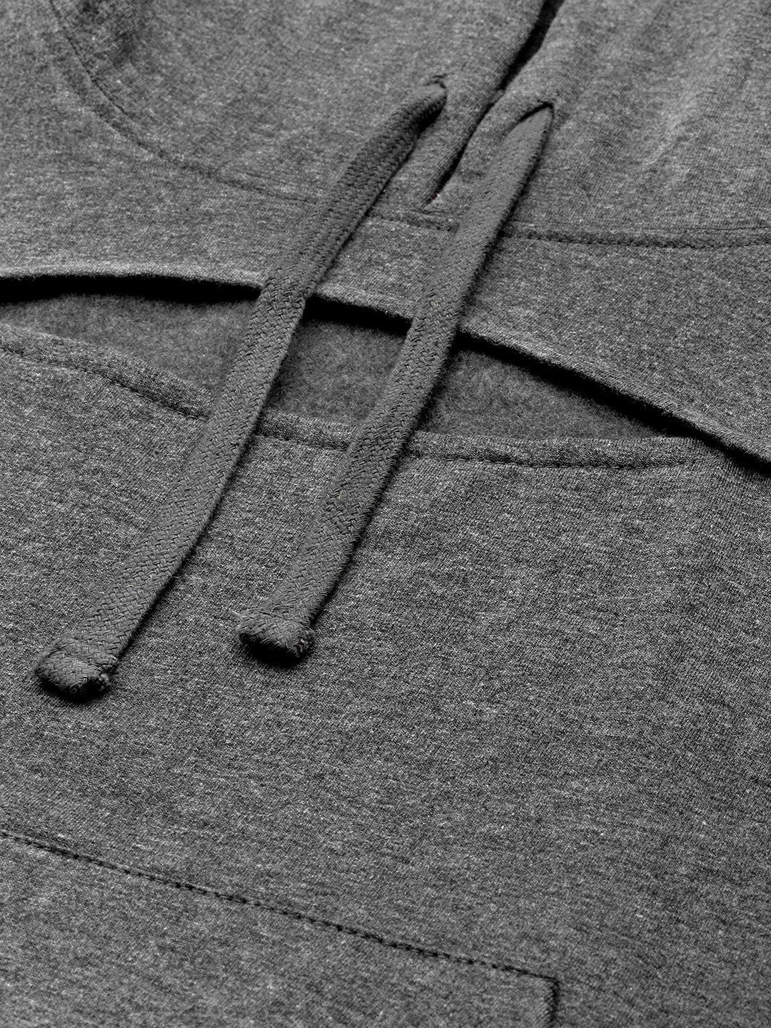 Popnetic Women Solid Cut-Out Detail Hooded Sweatshirt