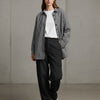 Popnetic Women Pure Cotton Gingham Check Oversized Shirt