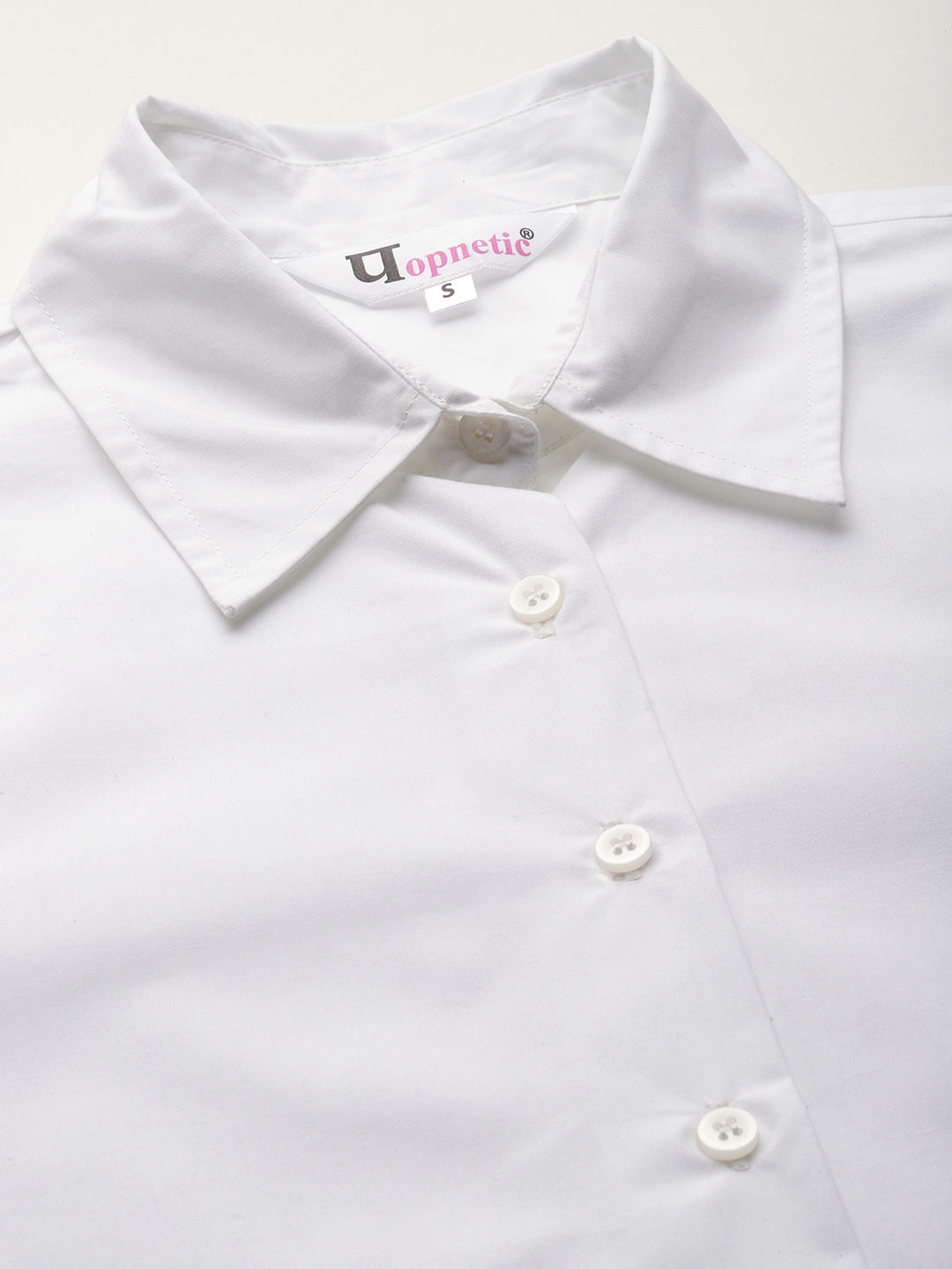 Popnetic Women Smart Pure Cotton Formal Shirt