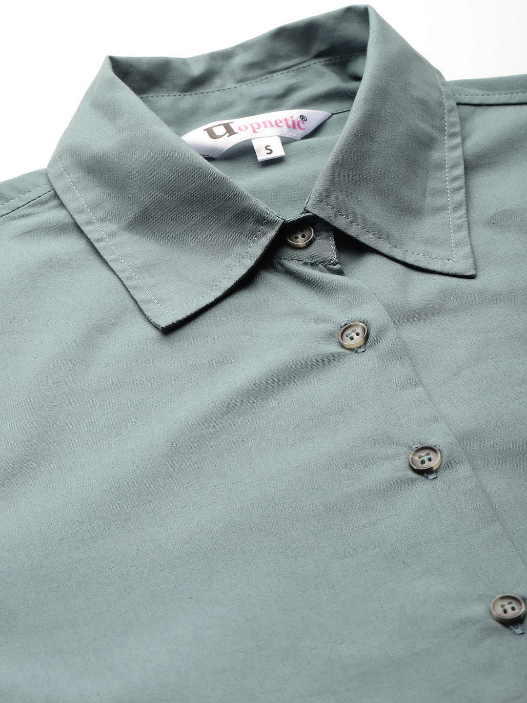 Popnetic Women Smart Pure Cotton Formal Shirt