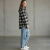 Popnetic Women Tartan Checks Checked Casual Shirt