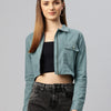 Popnetic Women Crop Tailored Jacket