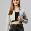 Popnetic Women Crop Tailored Jacket