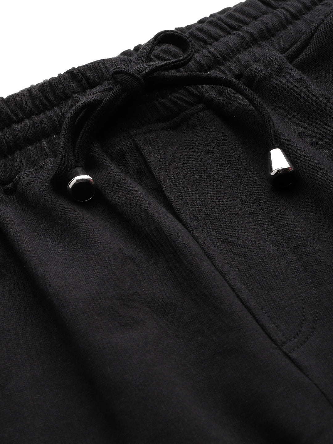 Popnetic Women High-Rise Pure Cotton Cargo Joggers