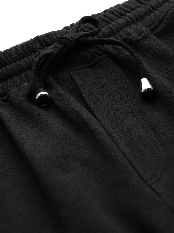 Popnetic Women High-Rise Pure Cotton Cargo Joggers