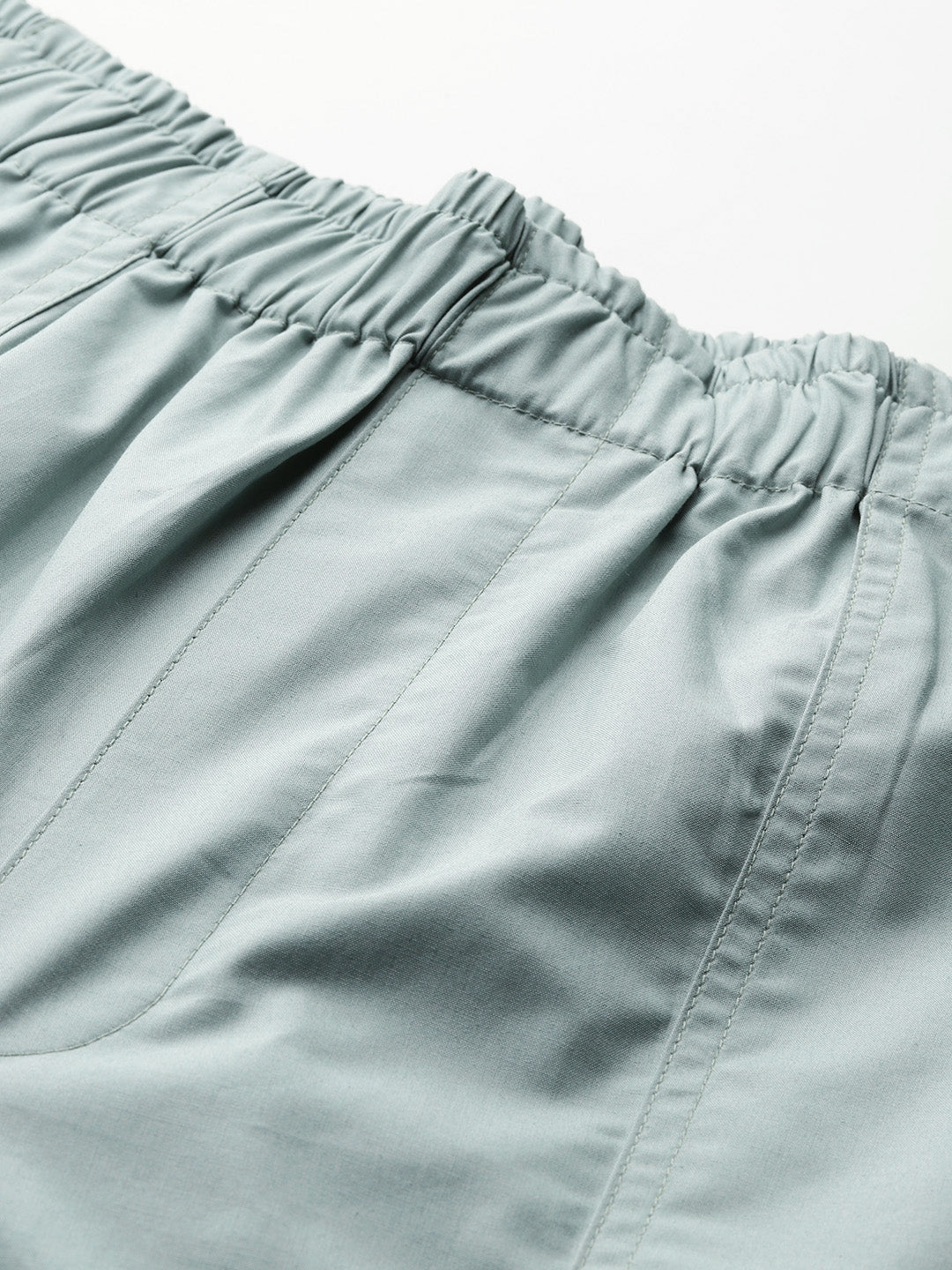 Popnetic Women Loose Fit High-Rise Parachute Cargo Trousers