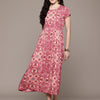Popnetic Paisley Print A-Line Midi Dress