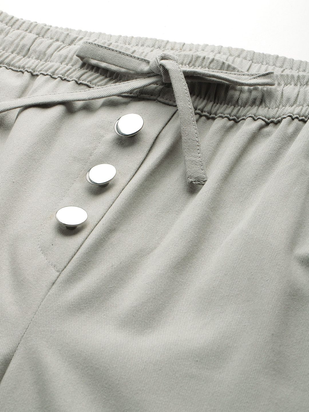 Popnetic High-Rise Pure Cotton Cargo Joggers