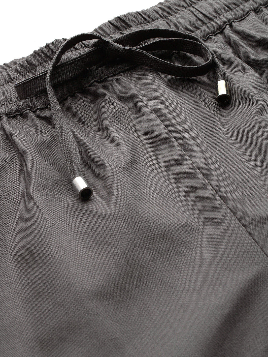 Popnetic Women Pure Cotton High-Rise Joggers Trousers