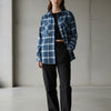 Popnetic Women Pure Cotton Flannel Oversized Shirt
