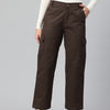Popnetic Women High-Rise Cargos Trousers