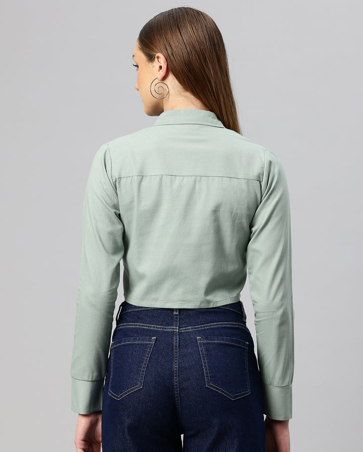 Popnetic Women Crop Tailored Jacket