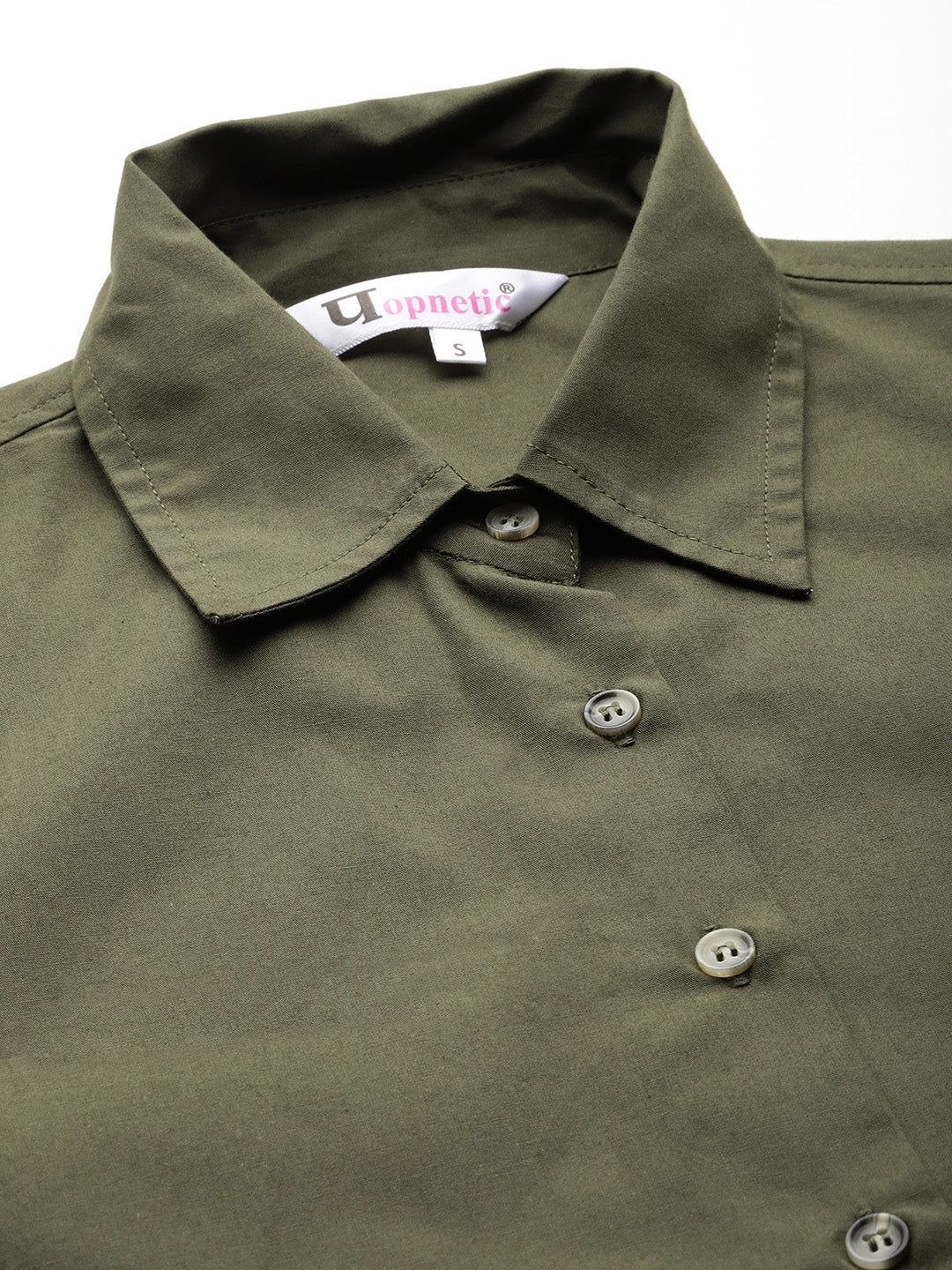 Popnetic Women Smart Pure Cotton Formal Shirt