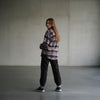 Popnetic Women Pure Cotton Flannel Oversized Shirt