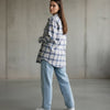 Popnetic Women Checked Casual Shirt